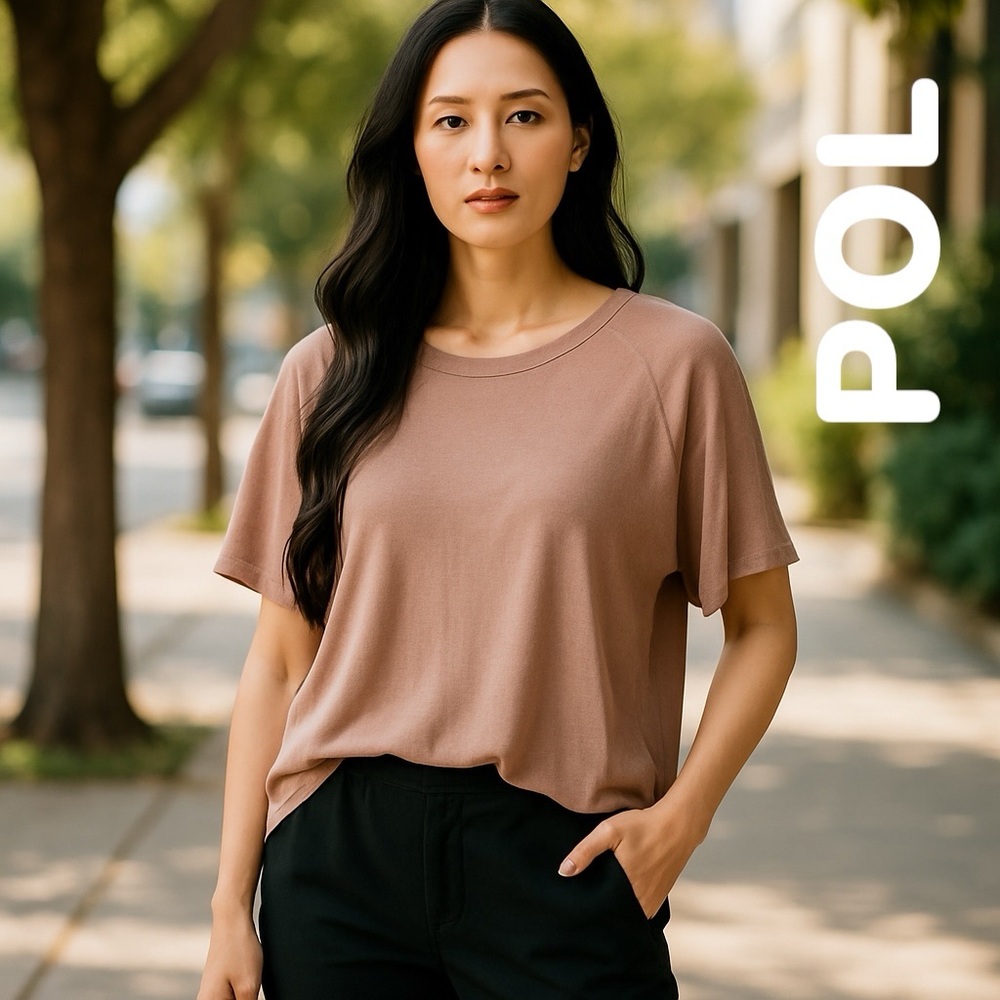 POL Sheer lightweight blouse
